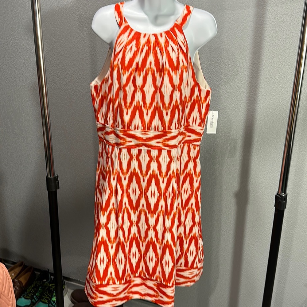 NWT Dressbarn abstract pattern dress